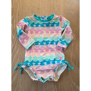Rufflebutts baby girl swimsuit 12-18 mos